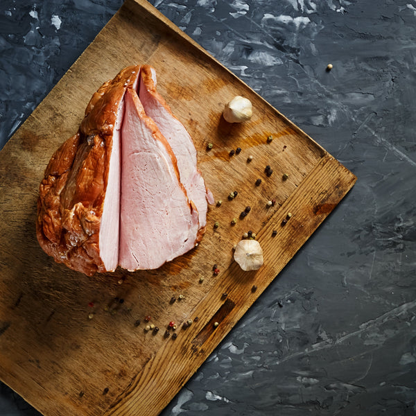 Free range dry cured ham - unsmoked