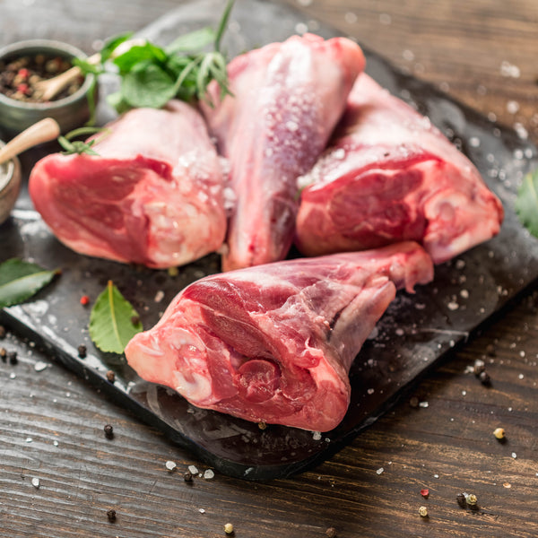 Wild venison osso bucco